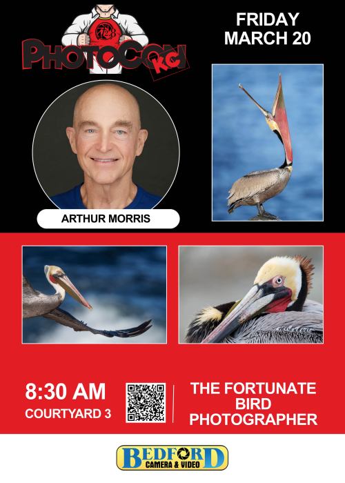 ALL UPDATED Speaker Flyers - PhotoCon KC (5 x 7 in) - Arthur Morris